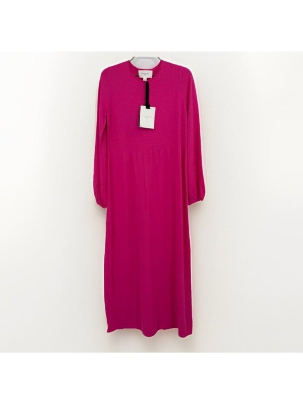 Pomander Place by Tuckernuck Women's Hot Pink Lennox Midi Dress size S Small NWT